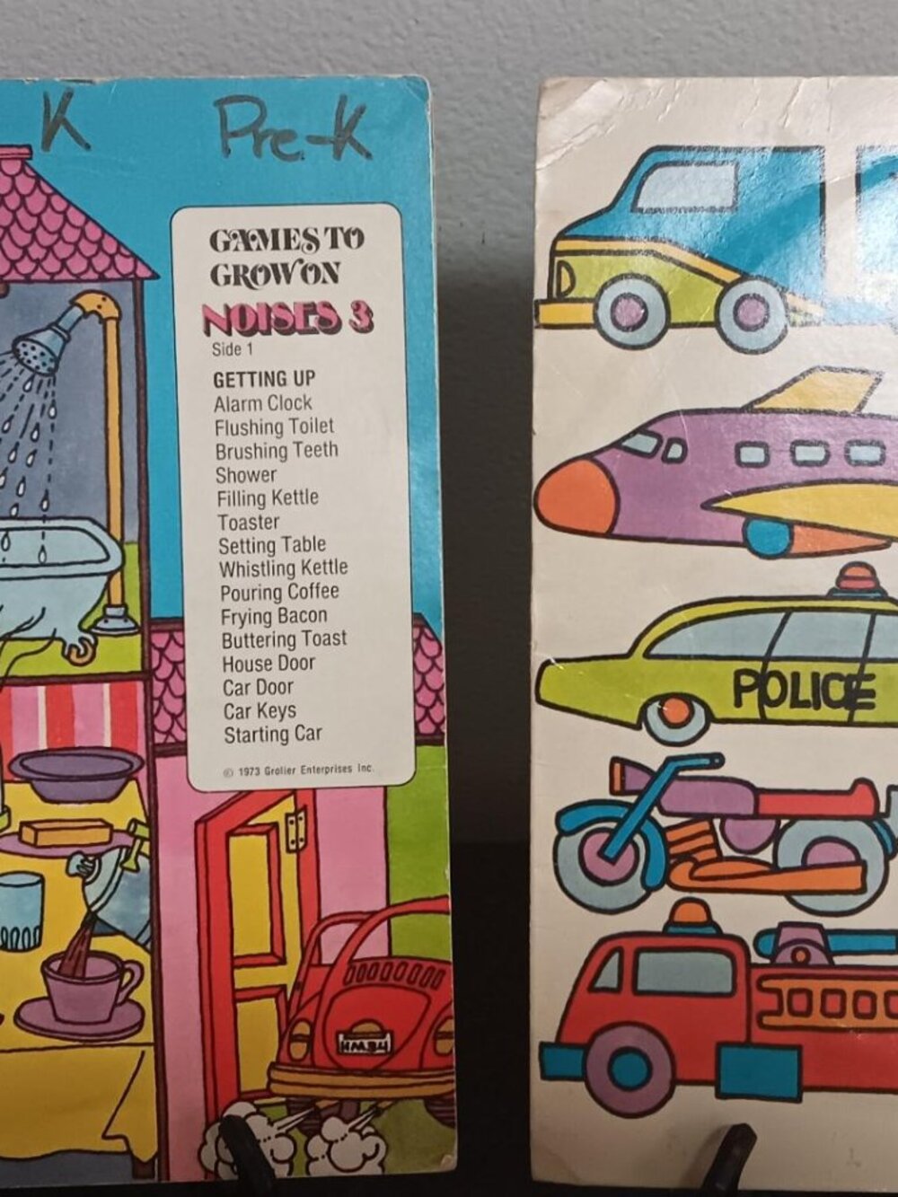 Games To Grow On - Noises 1 & 3   Two - 7" Records! -